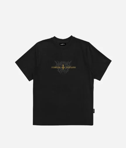 Wasted T Shirt Swear Noir (3)